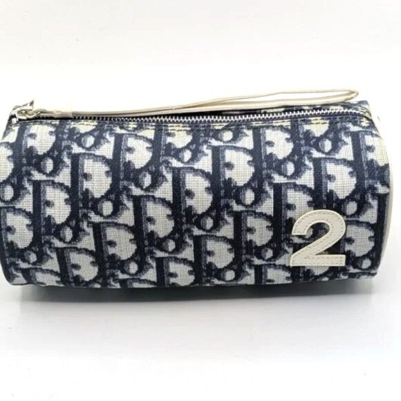 Christian Dior Vintage Monogram Trotter Wristlet Pouch - Picture 1 of 7
